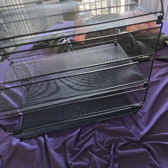 Black Mesh Garment Rack - Picture 3 of 3